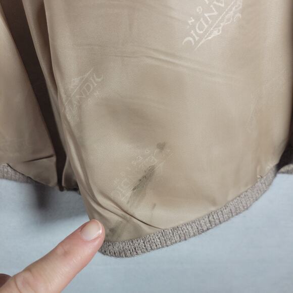 VTG Womens Icelandic Design Button Up Wool Blend Sweater Jacket Sz L - Picture 3 of 11